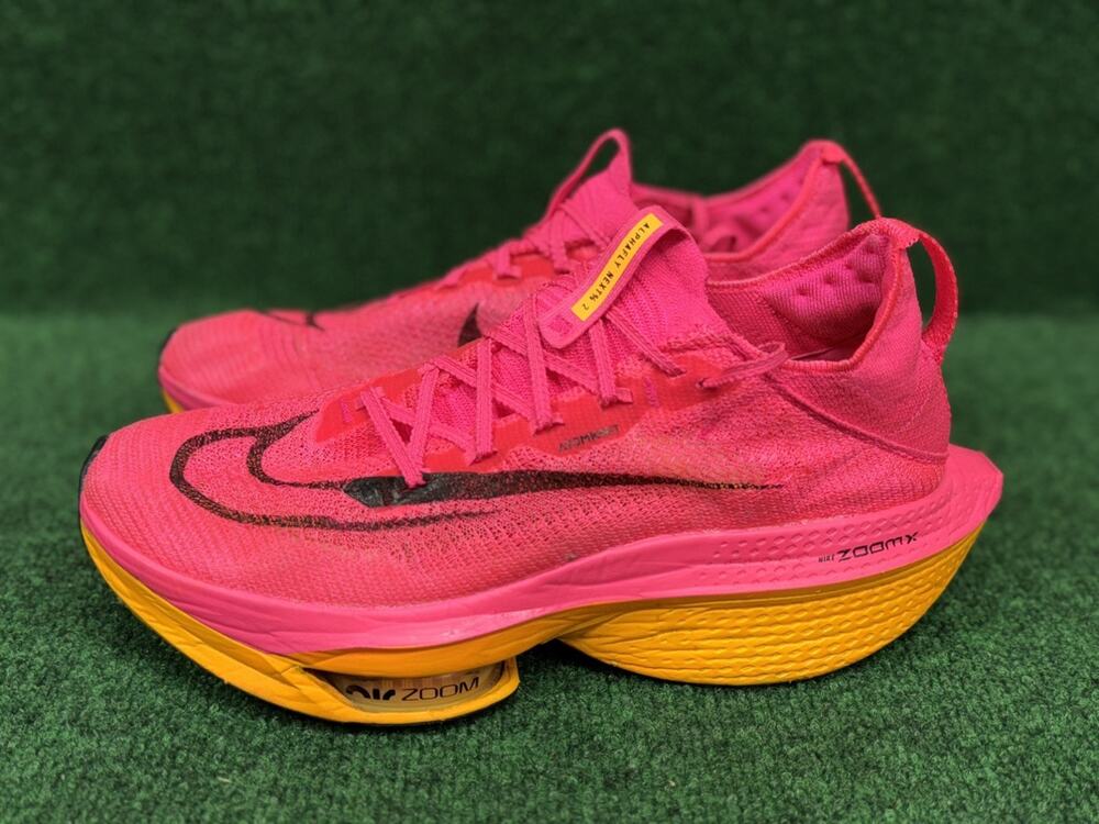 Nike Shoes Mens 10.5 Air Zoom Alphafly Next Hyper Pink Laser Orange DN3555-600